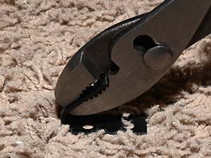 How to bend corner braces into hooks